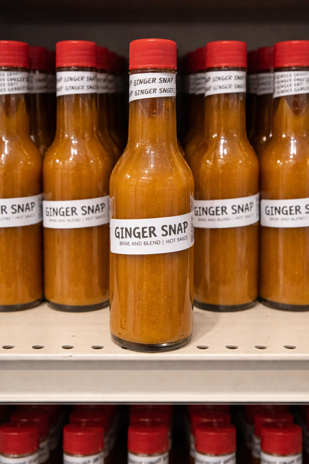 Ginger Snap on the shelf